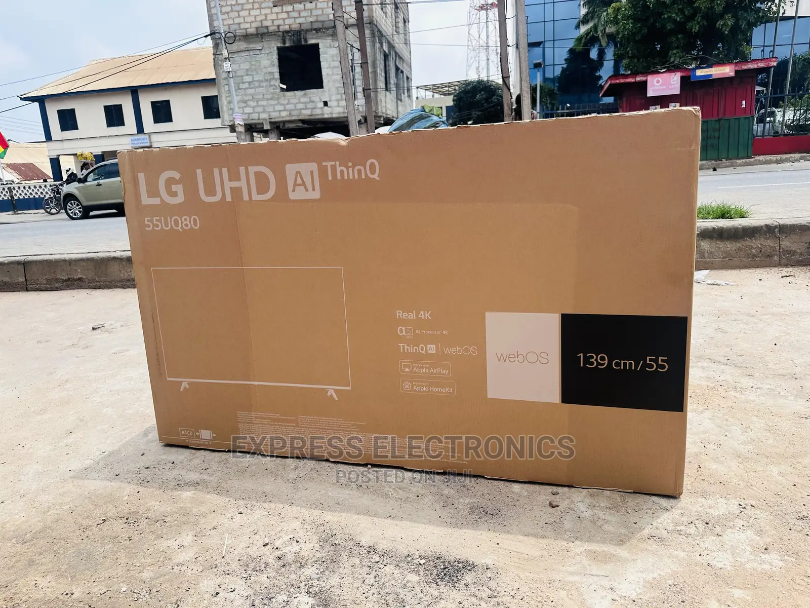 Integrated Web Browser LG Uq80 Series 55”UHD Smart