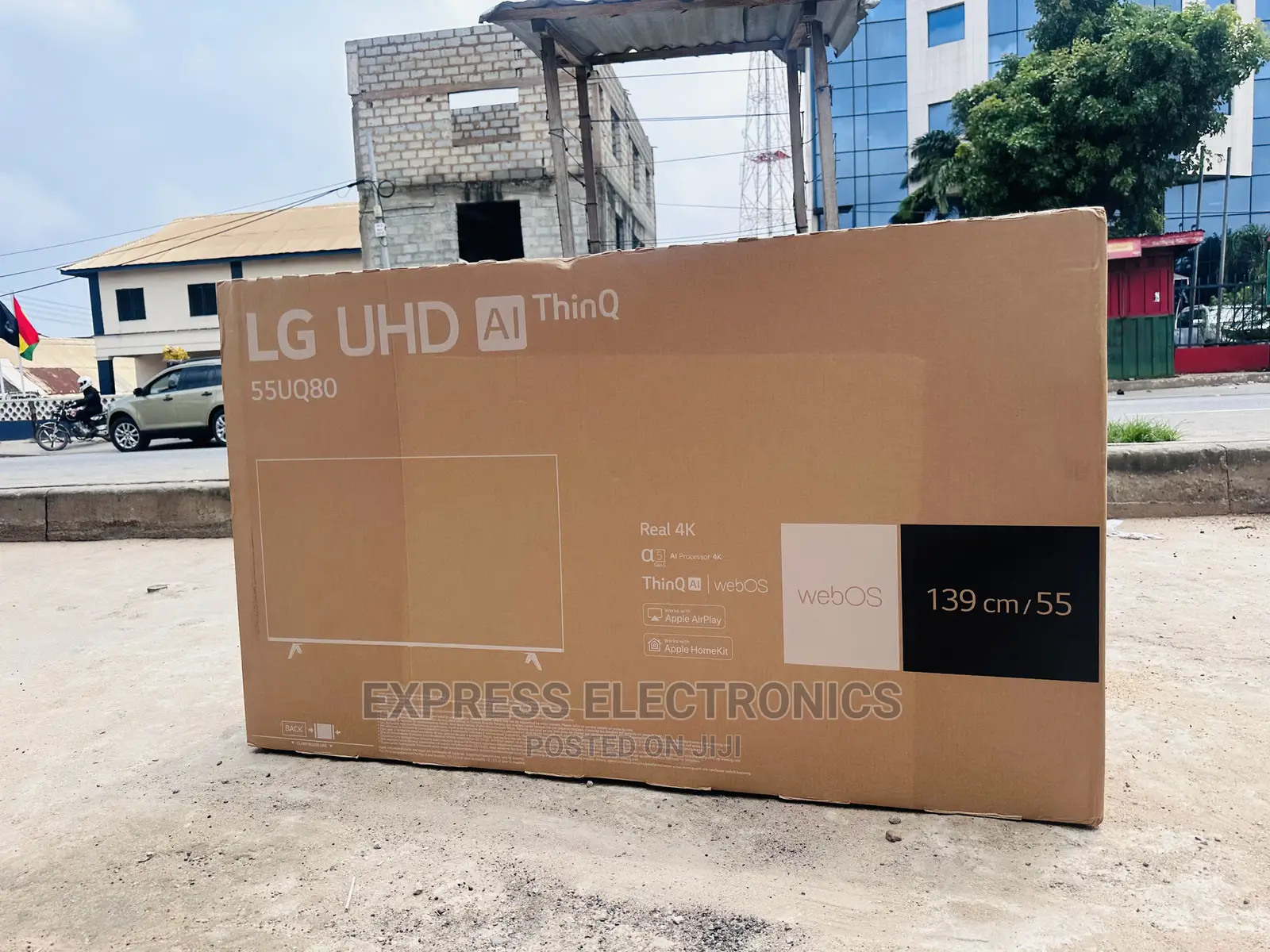 Integrated Web Browser LG Uq80 Series 55”UHD Smart