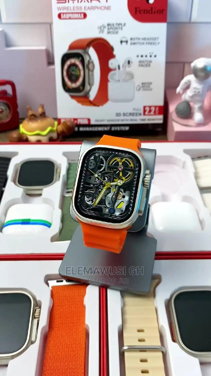 Fendior Ultra Smart Watch Plus Pro5 Airpods (Series 8)