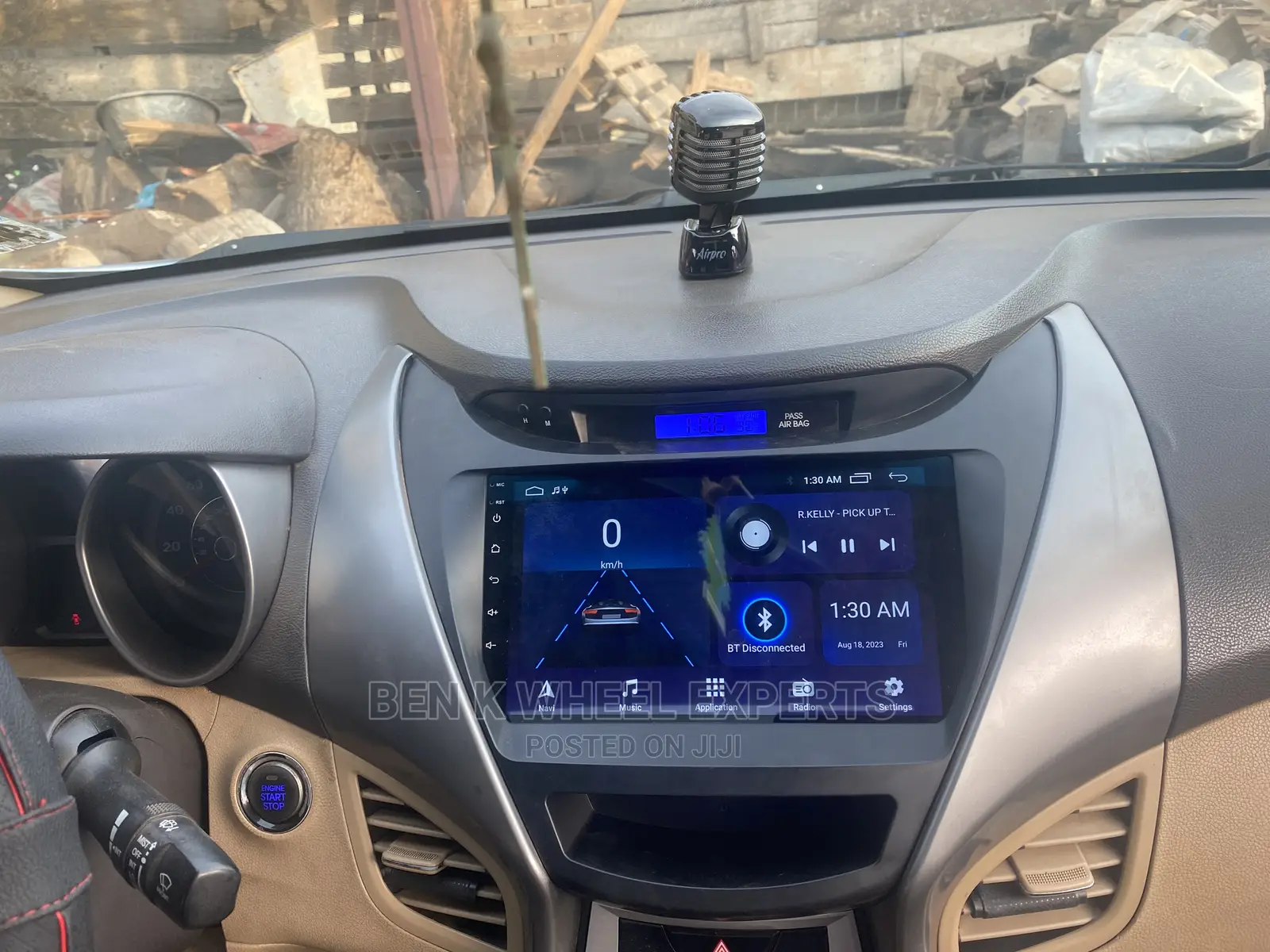 Hyundai Elantra 2011/15 Android Screen C