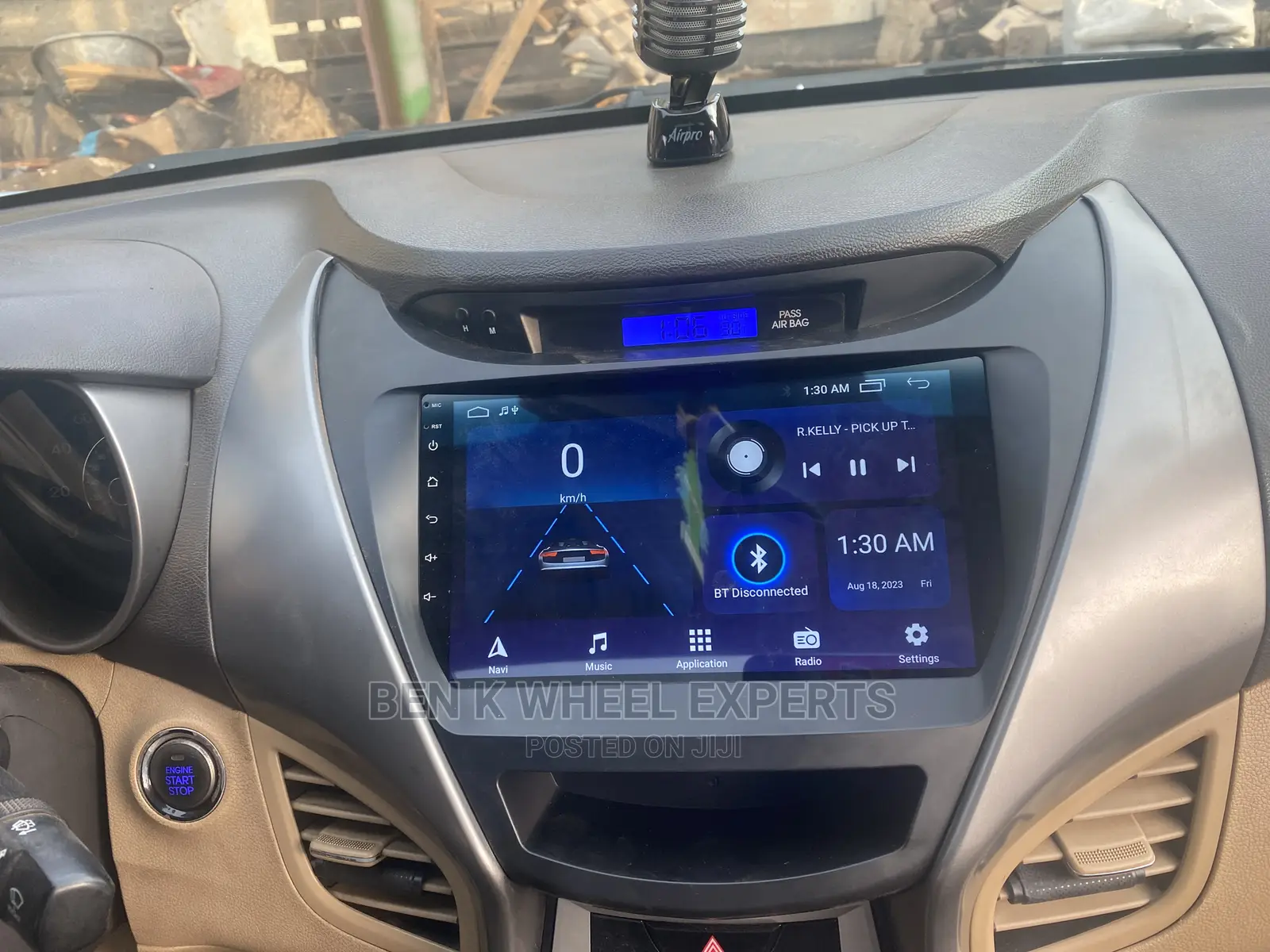 Hyundai Elantra 2011/15 Android Screen C