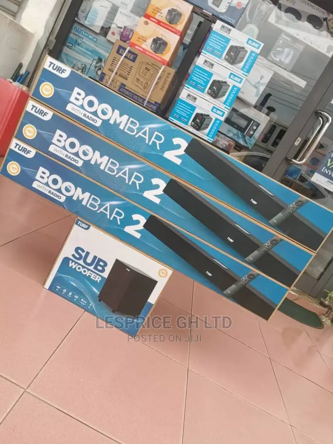 Excellent Sound-Turf Boom Bar With Sub Woofer