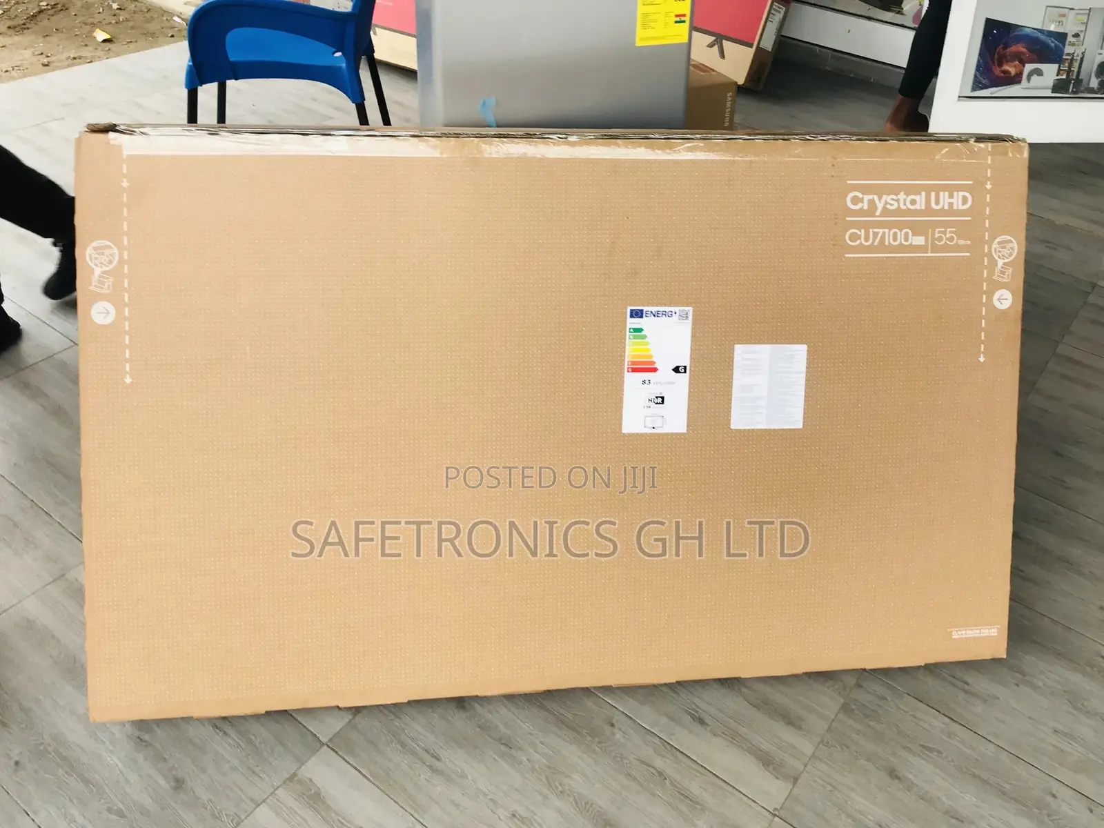 Cu71 Samsung Led Smart 55 Inches Uhd Glossy Ultra Led Tv