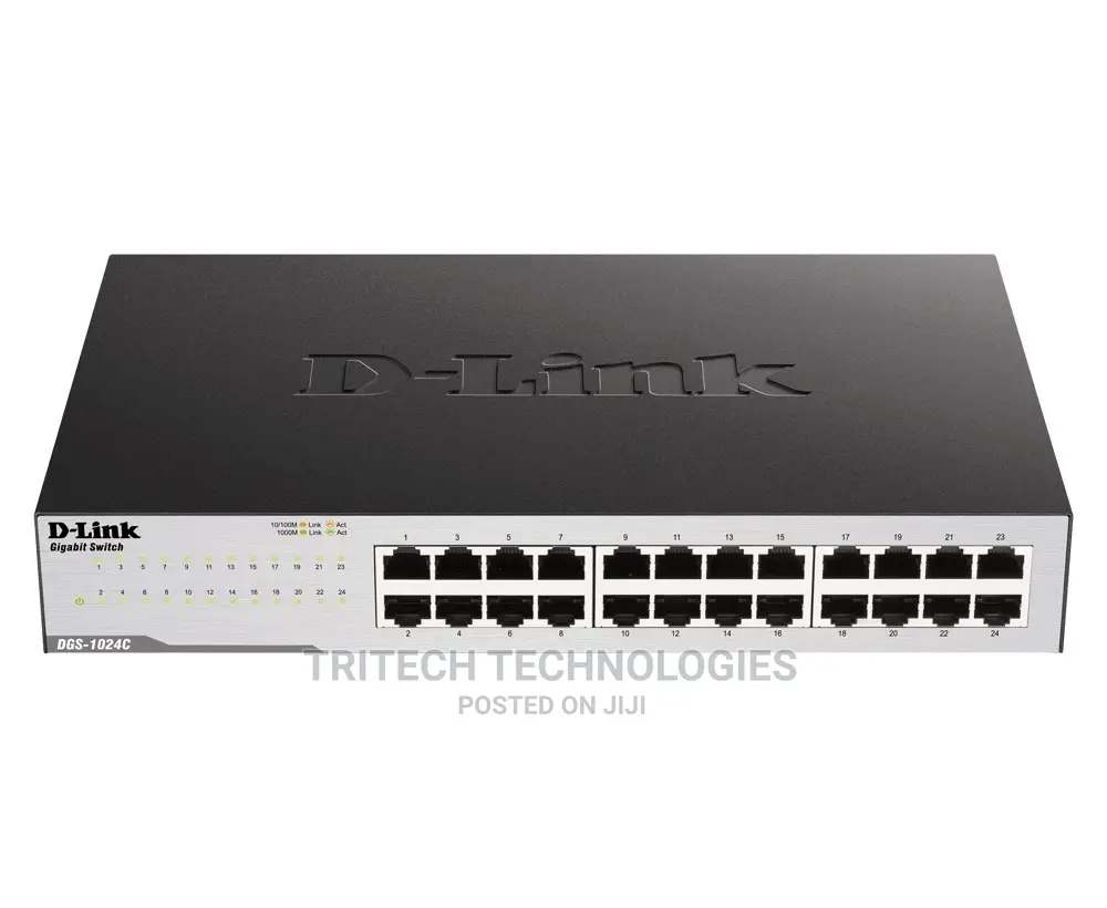 D-Link 24-Port Gigabit Unmanaged DGS-1024c