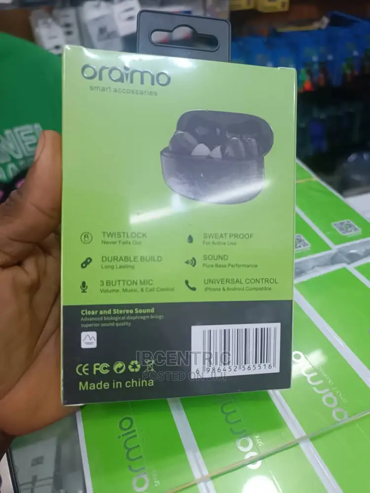 Oraimo Wireless Earbuds With Power Bank
