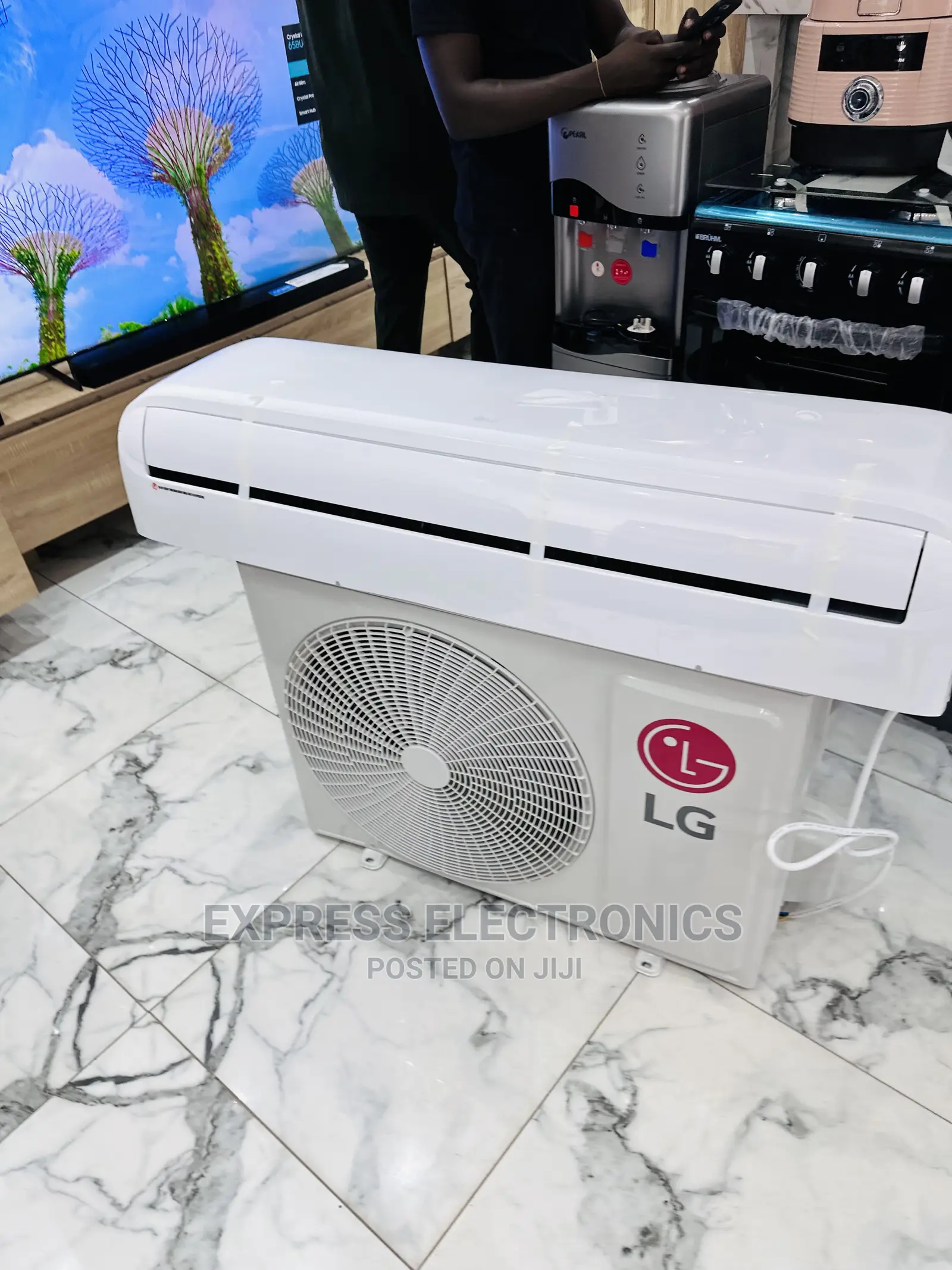 2.5hp Split R410 Gas Lg Washable Filter System