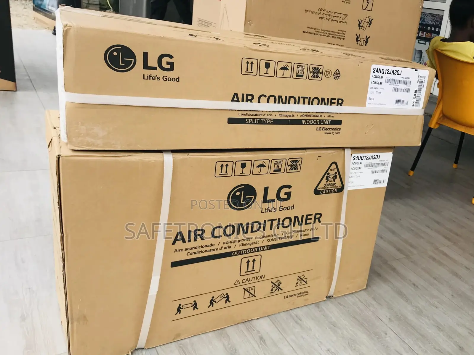 Reliable Split Airconditioner R410 Gas White 2.5hp Lg
