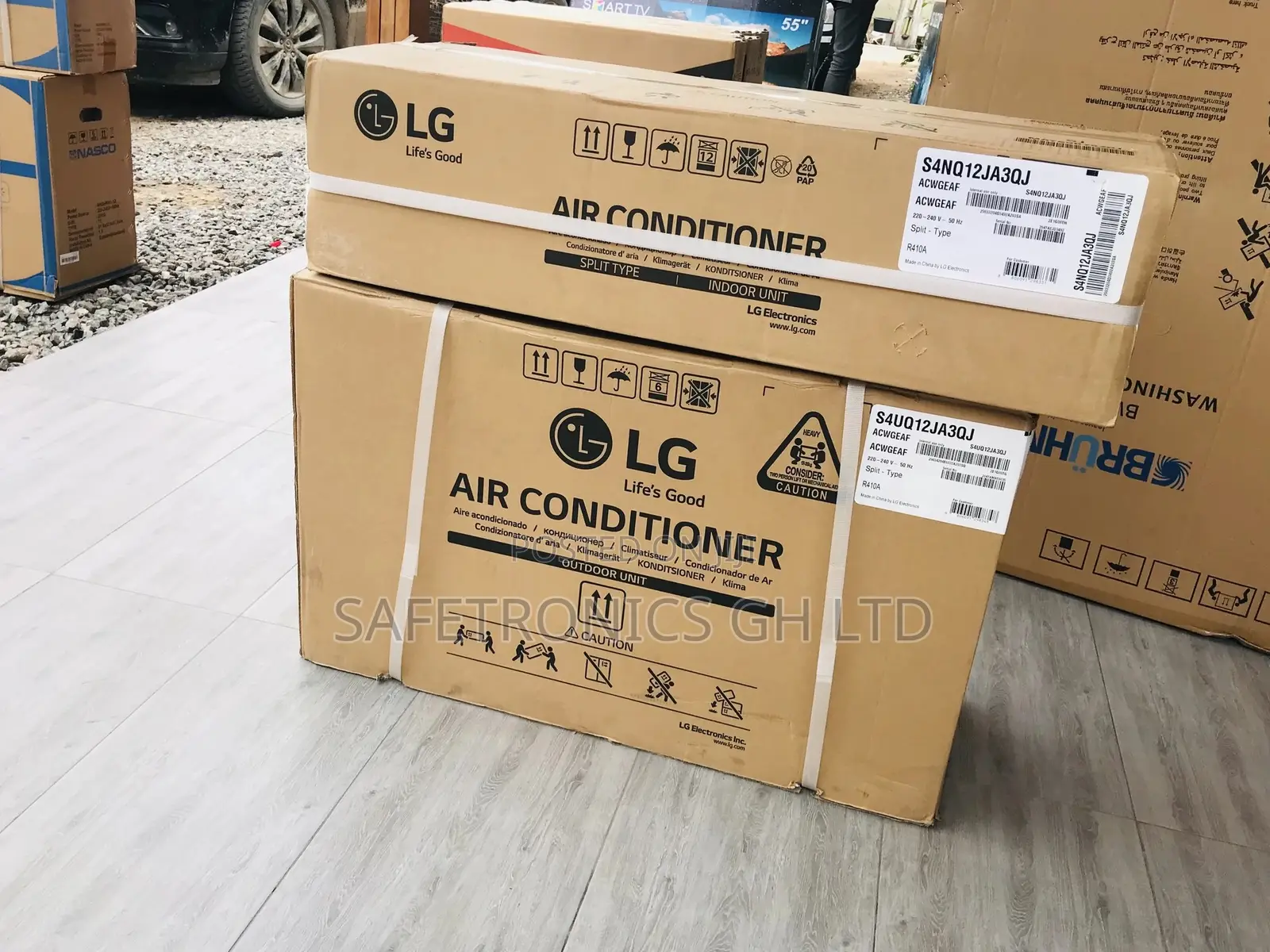 Newly Stocked Lg 2.5hp Split R410 White Gas Airconditioner