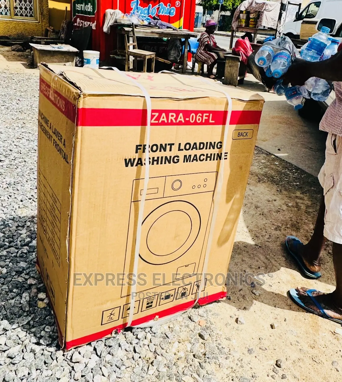 Powerful Filtration System Zara Front Load 6kg Washing