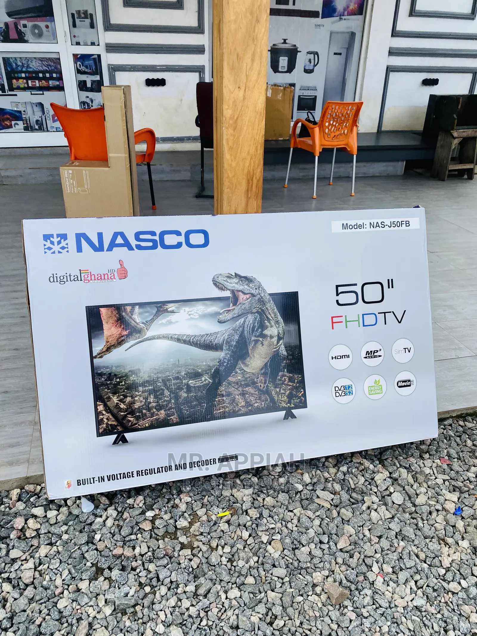 High Nasco 50 Inch Digital Satelite Tv(Black) 