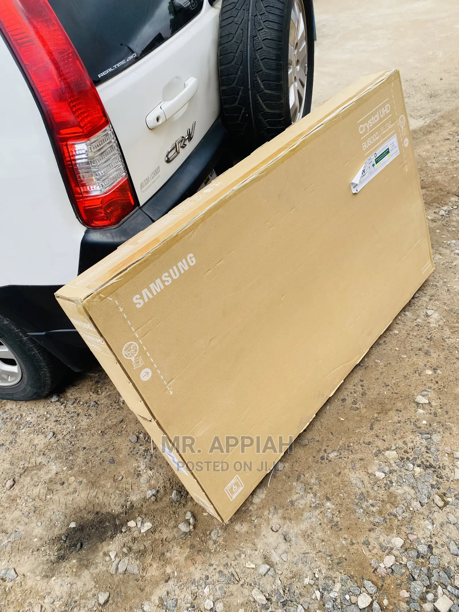 New Samsung 55 Inch Smart Uhd Tv(Ue55au7022h)Black