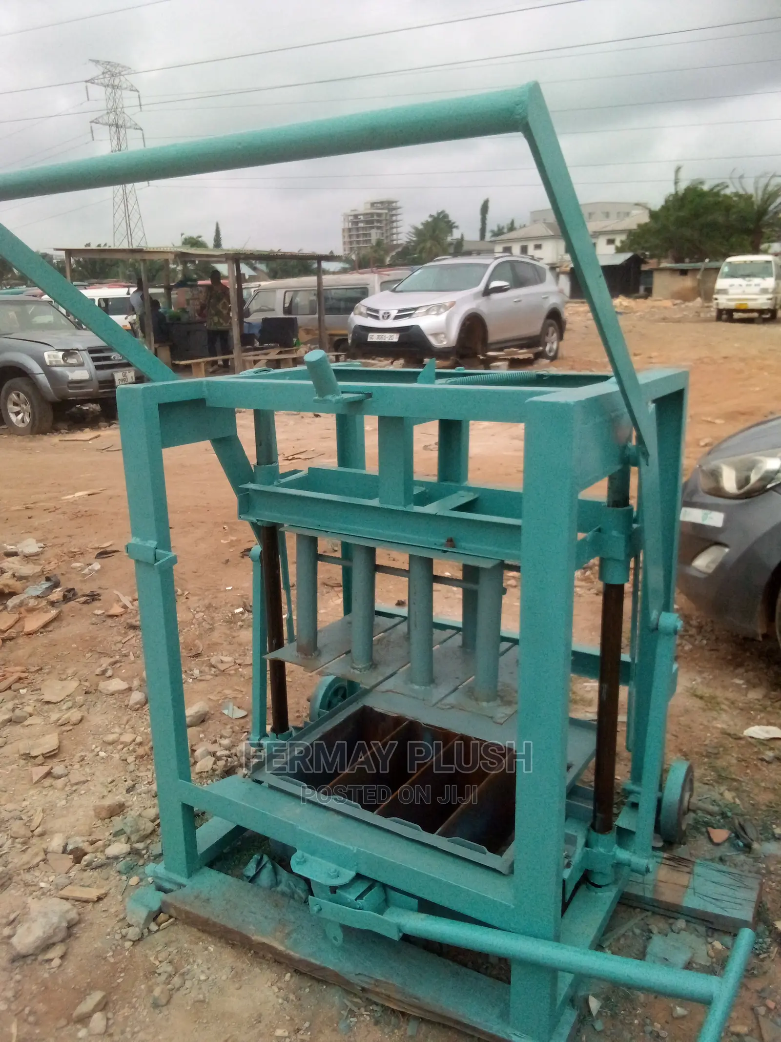 Solid and Compact Block Machine in Ghana