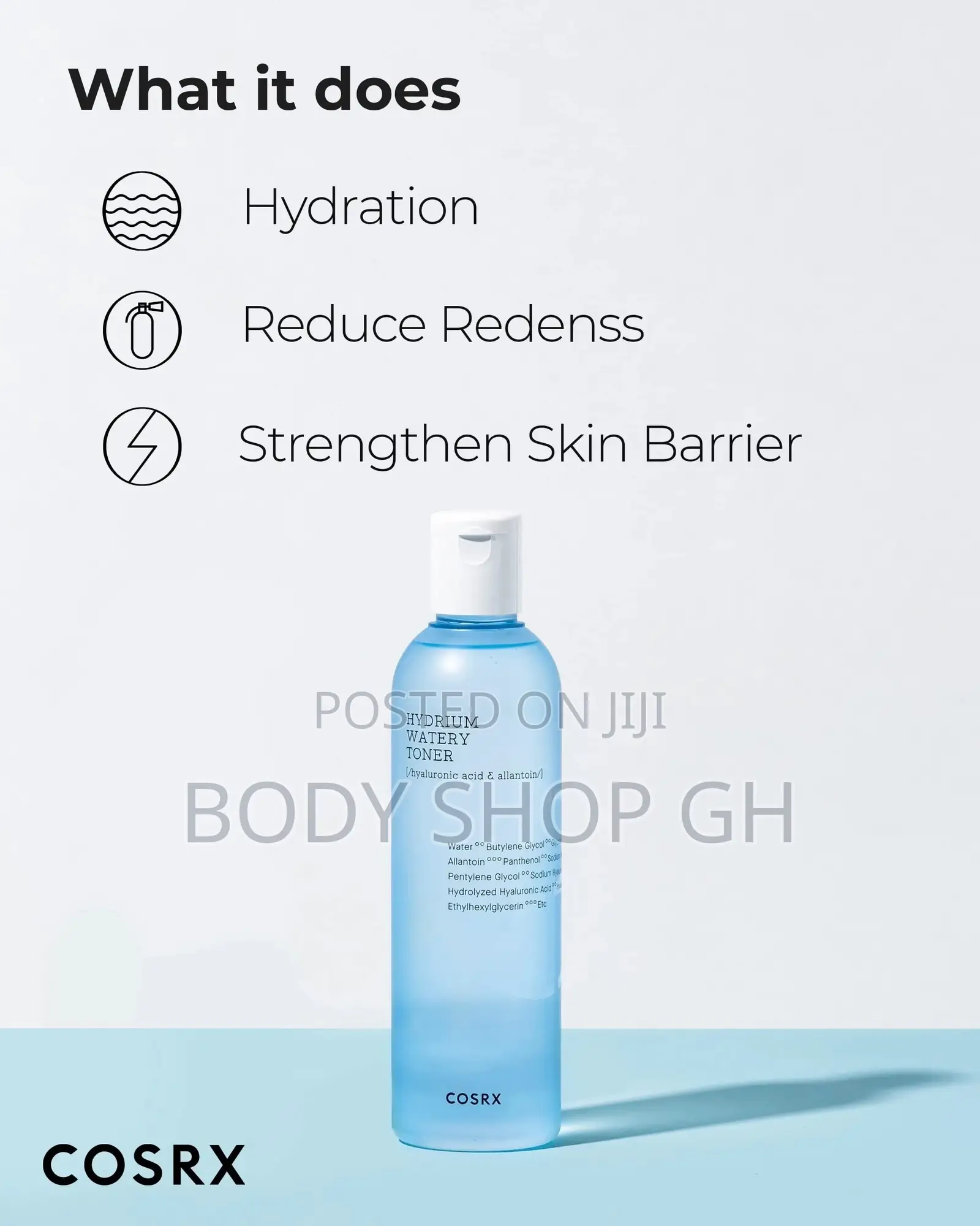 COSRX Hydrium Watery Toner - Hyaluronic Acid Toner