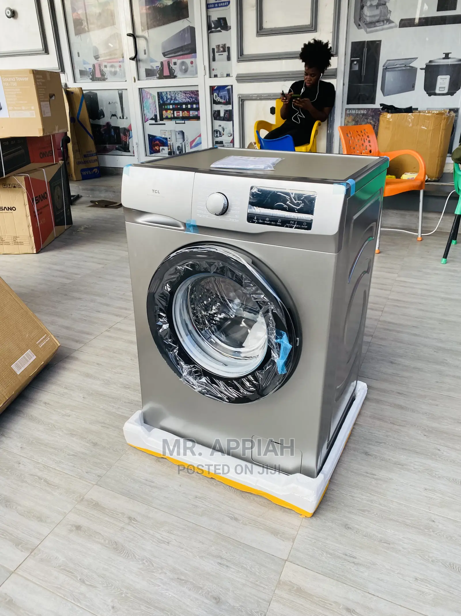 Quality Yet Affordable TCL 9kg Washingmachine P609fl