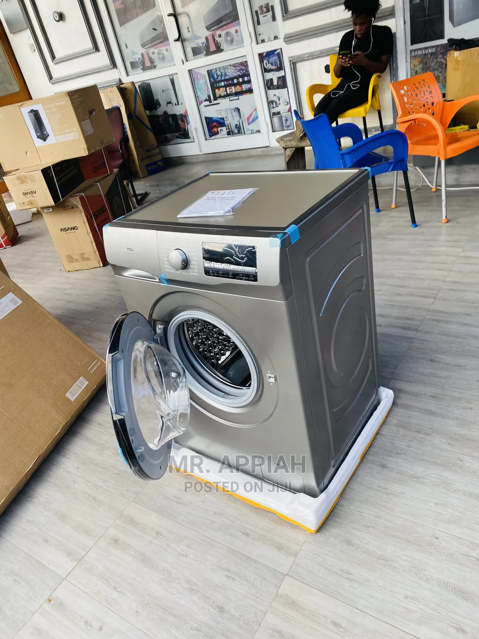 Lovely  TCL Digital Inverter P609fl 9kg Washing Machine.
