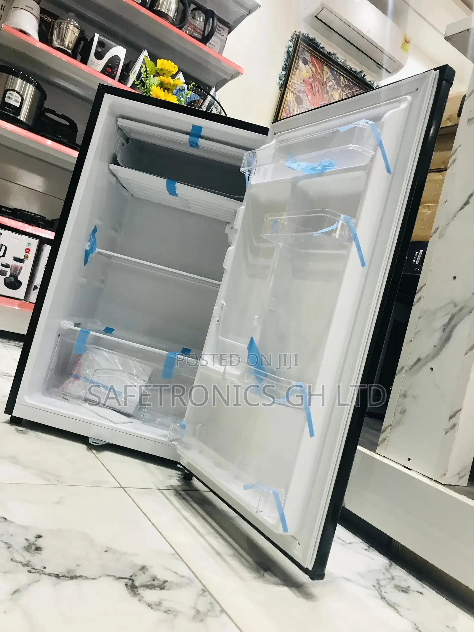 Authentic Neat Rainbow Tabletop Fridge 80L Singledoor Topfre