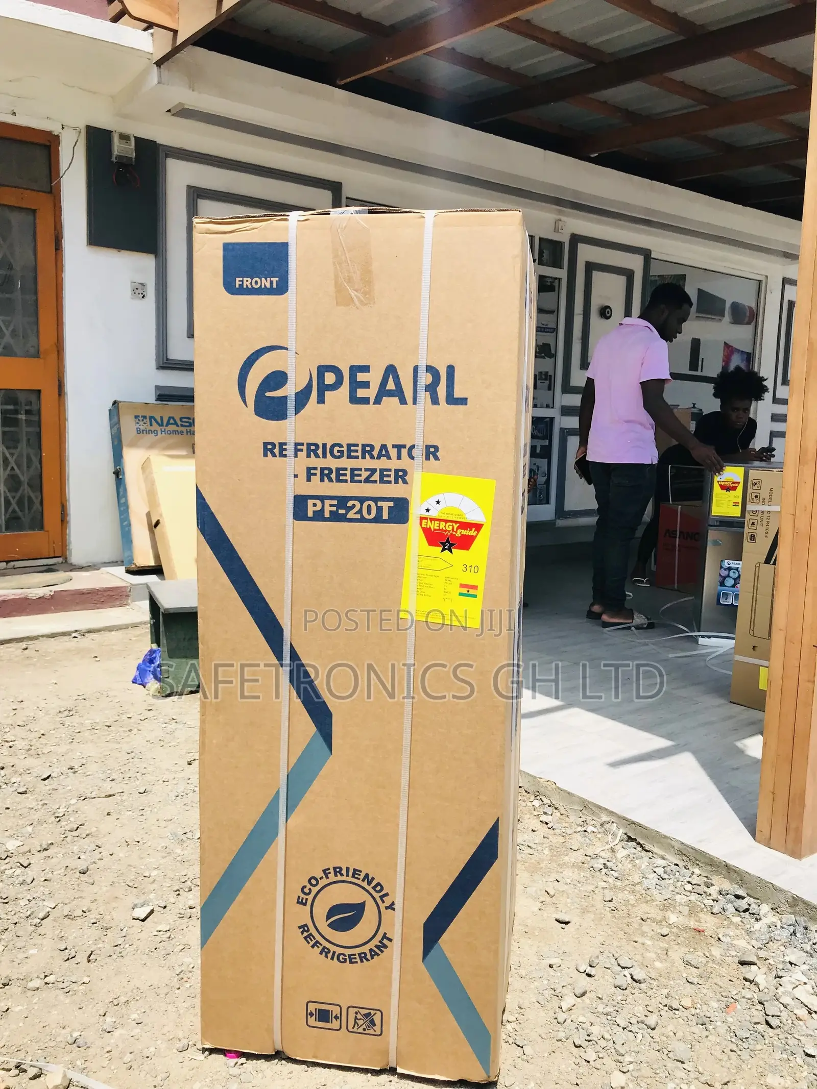 Chilling Doubledoor Topfreezer Pearl Pf-20t Essential Fridge