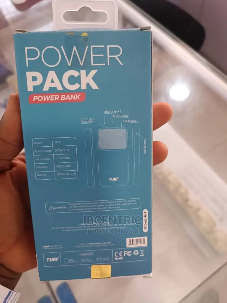 Turf 10,000mah Power Bank