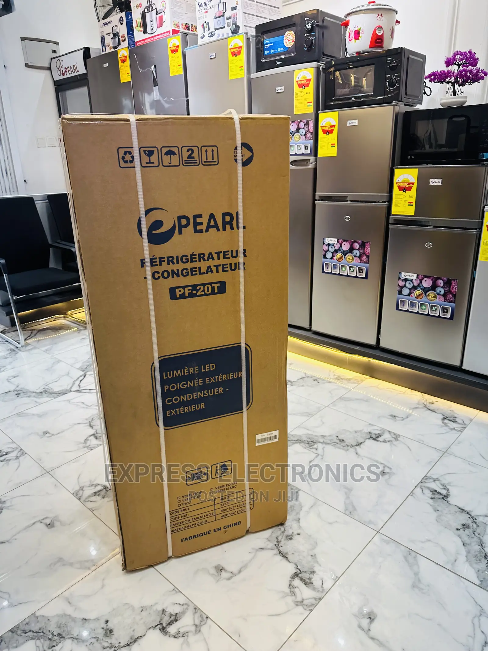 Order From 10gig Shop Pearl Double Door Fridge 20T
