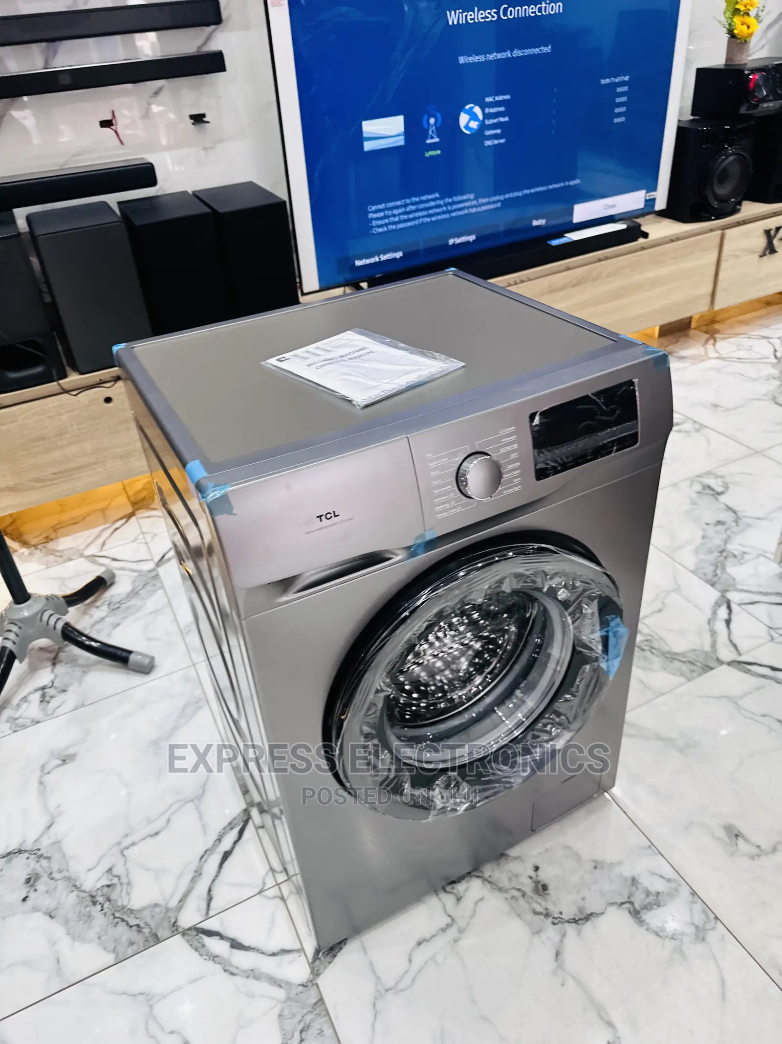 Less Vibration Washing Machine TCL P609fl 9kg Front Load