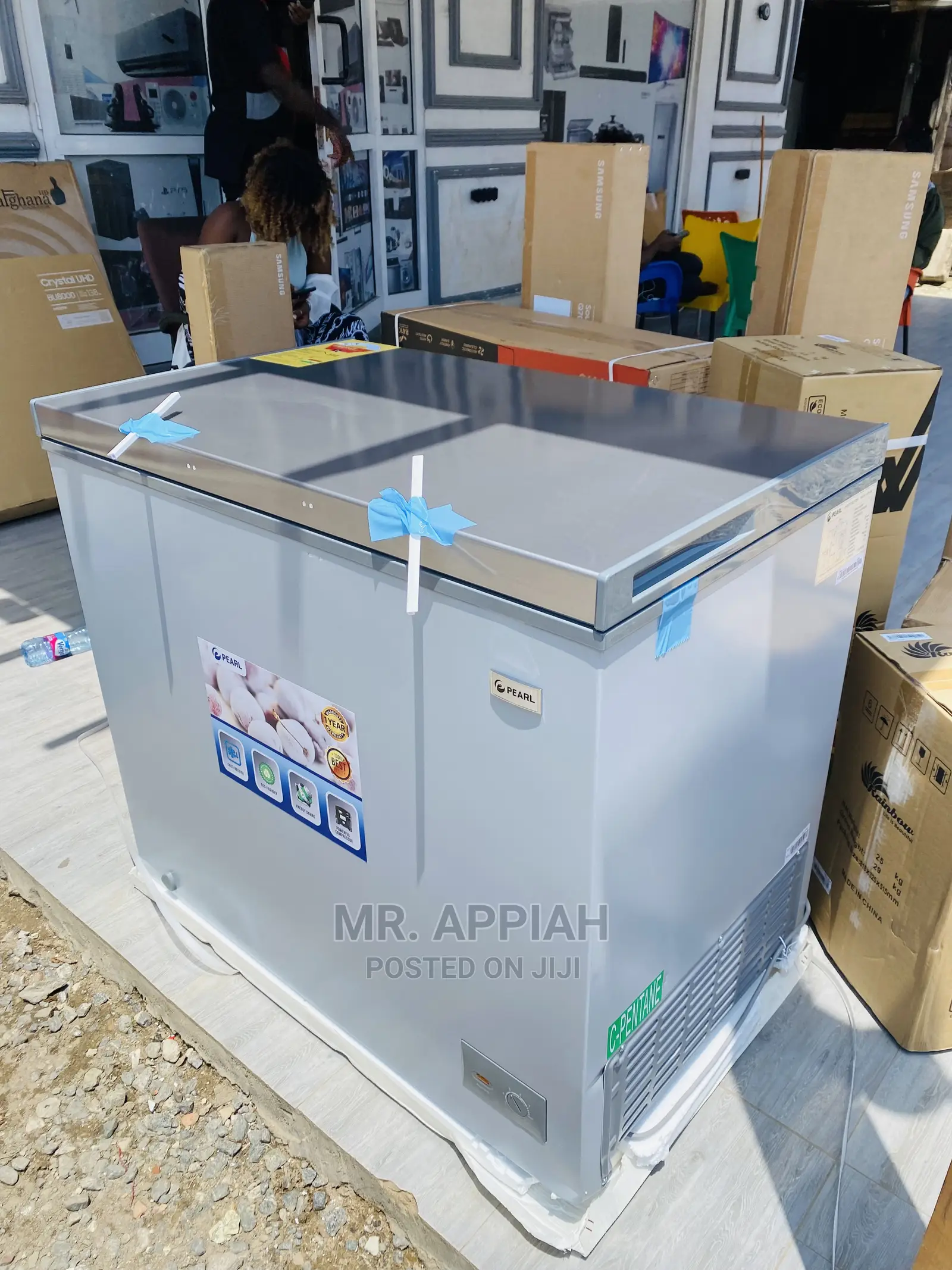 Latest Affordable and Durable Pearl PCF-290 Freezer(Gray)