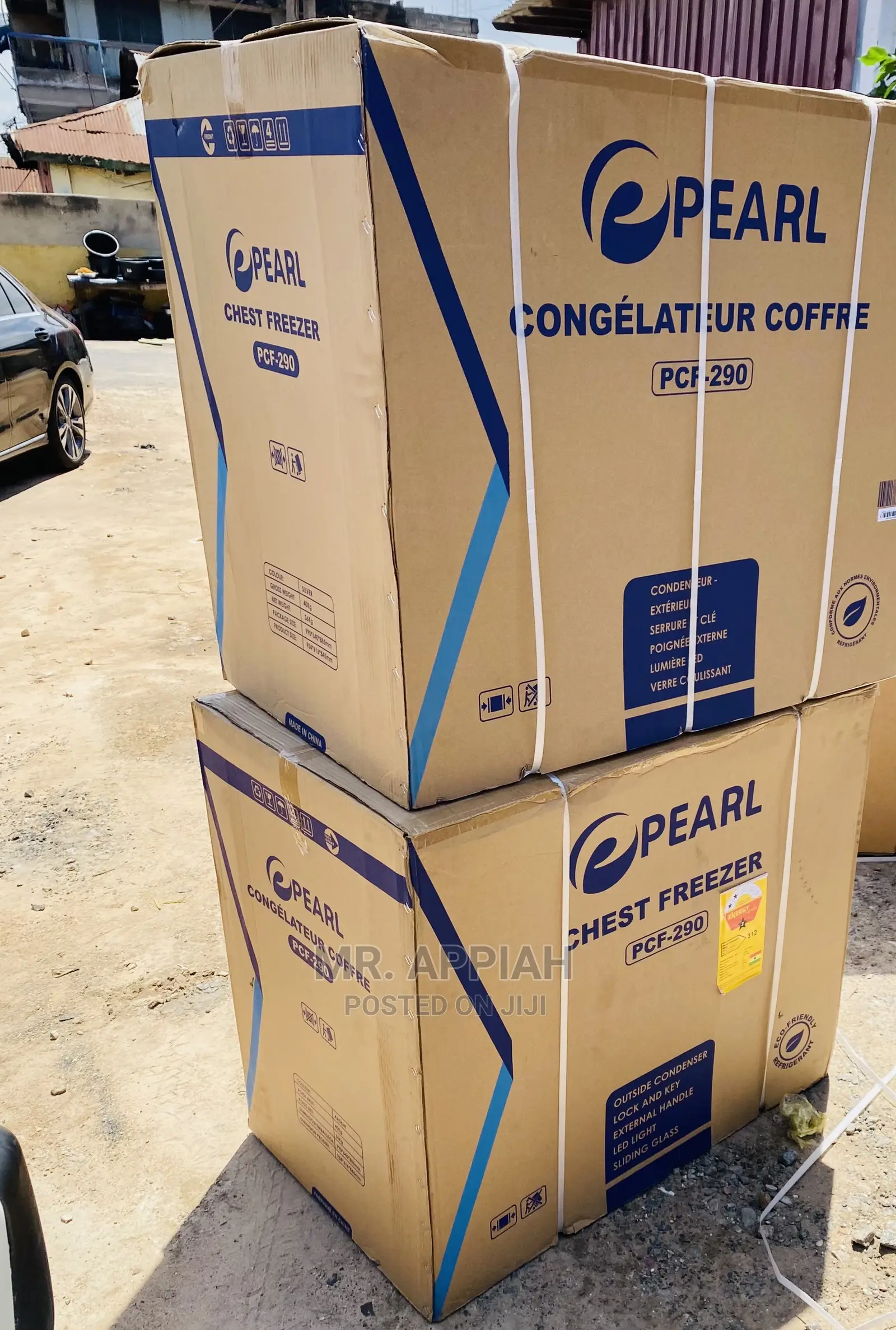 New PCF-290 Pearl Chest Freezer Available(Gray).
