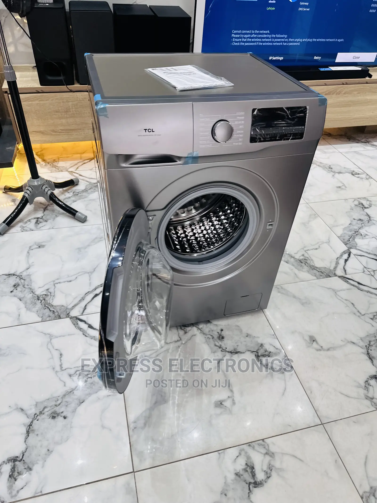 Adorable  Grey P609fl 9kg TCL Front Load Washing Machine