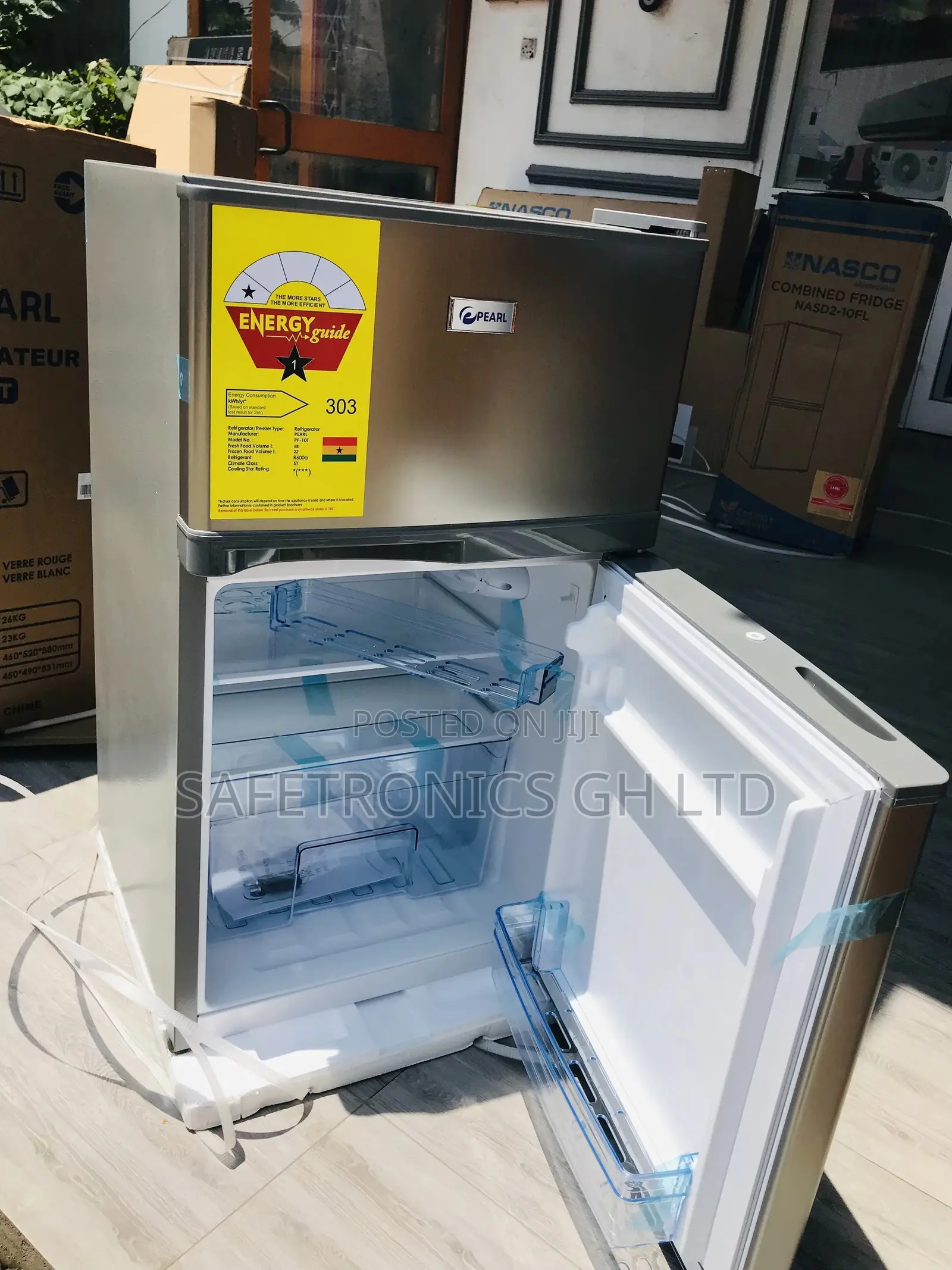 Tabletop Topfreezer PF-10T Pearl Eco Friendly Doubledoor