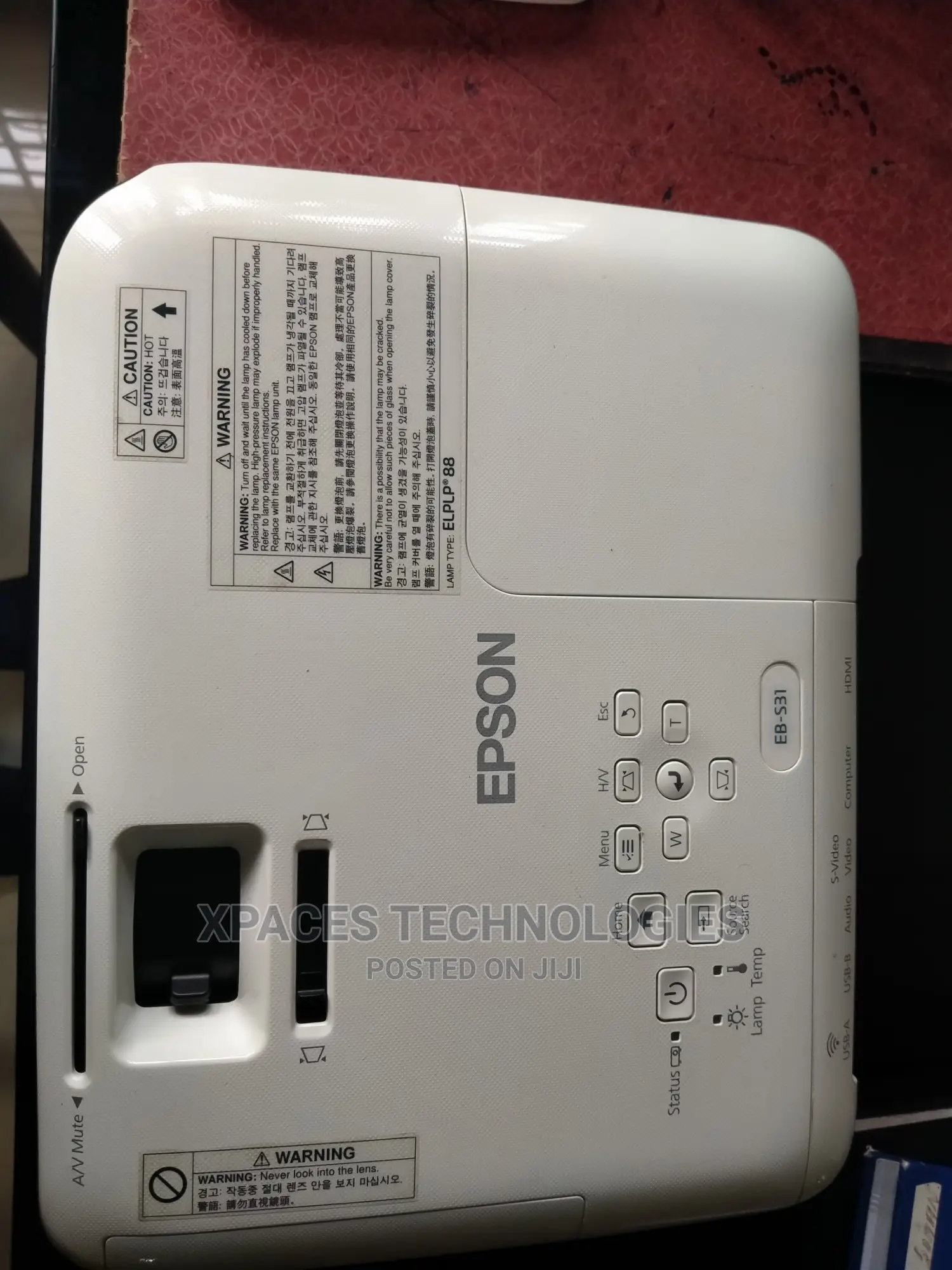Epson EB-E01 XGA Projector Brightness: 3300lm With HDMI Port