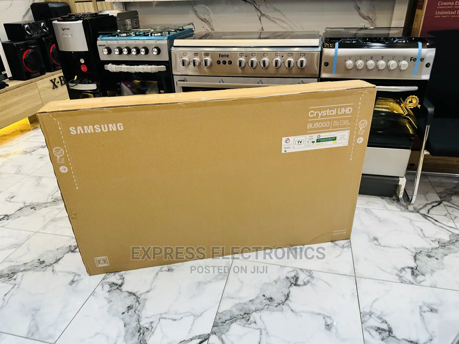Enjoy  With Bluetooth Samsung 55”Au7022 UHD Glossy 