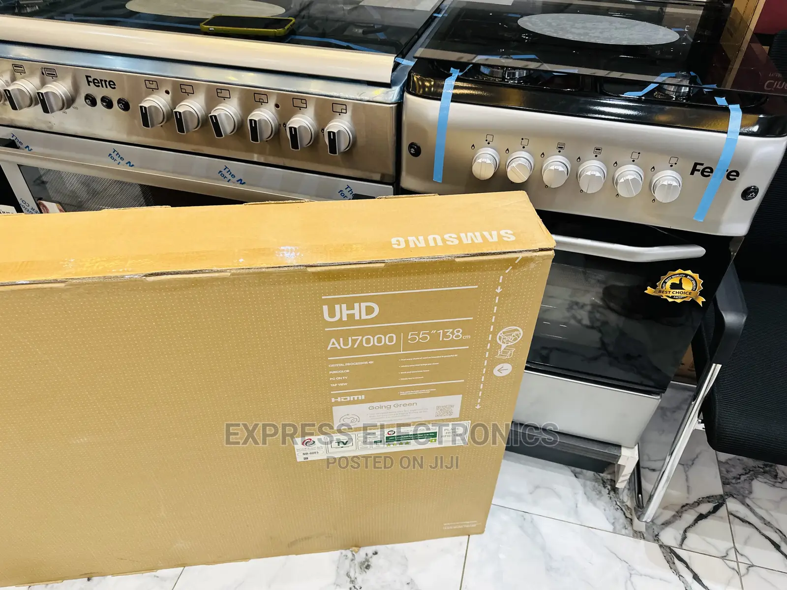 2022 Model Samsung Enjoy With Bluetooth Uhd Smart 55”Bu80