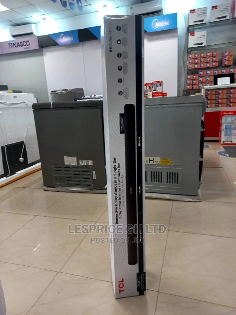 TCL 260w Atmos Sound Bar-Sleek Design