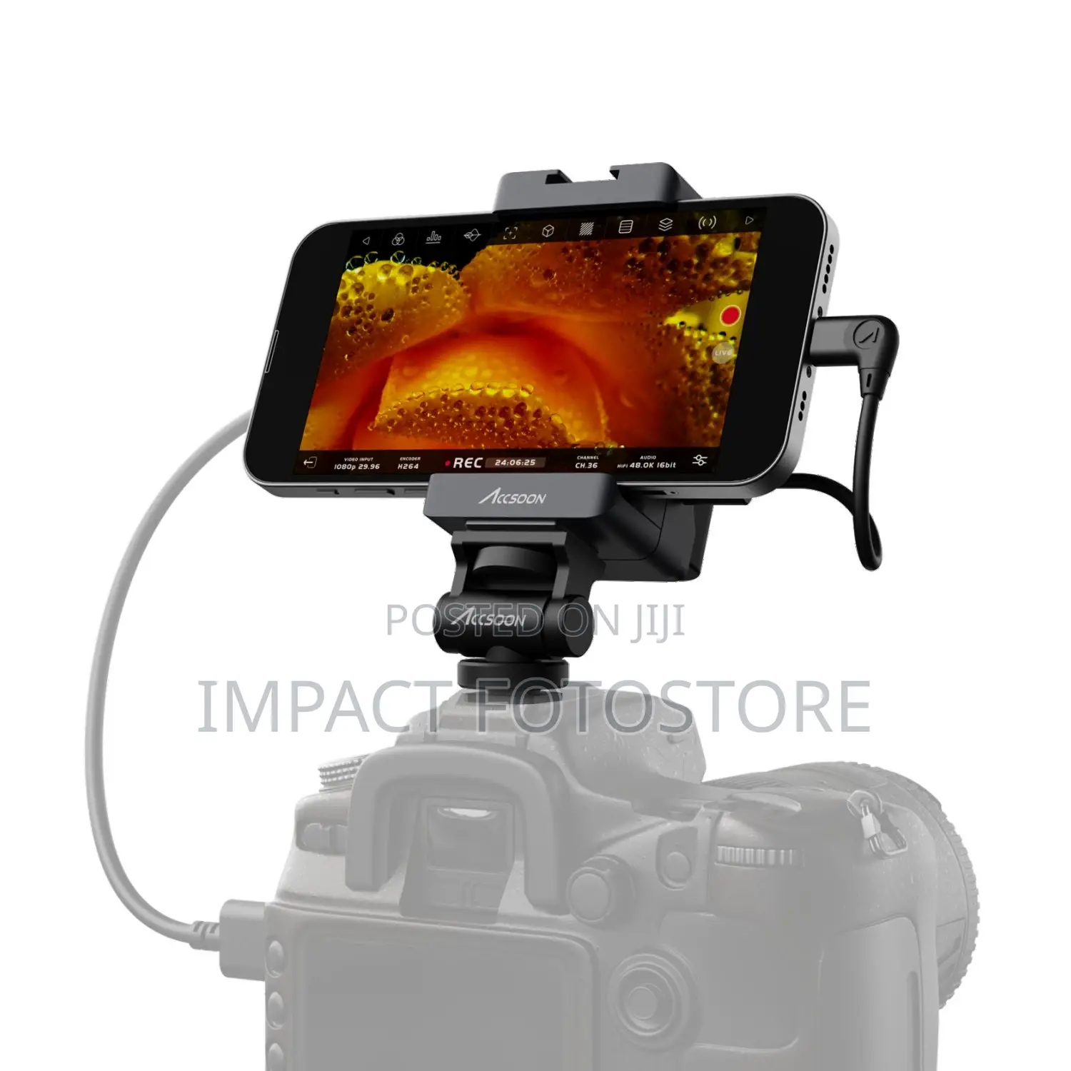 Accsoon Seemo Ios/Hdmi Smartphone Adapter (Black)