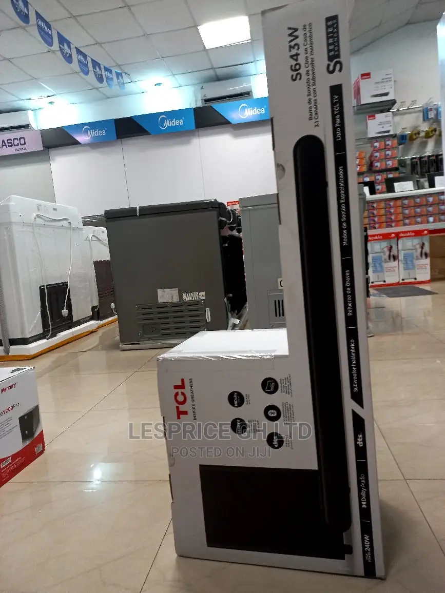 TCL Sound Bar With Sub Woofer Bluetooth 3.5