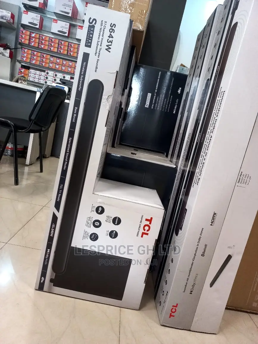 TCL Brand New Sound Bar With Sub Woofer