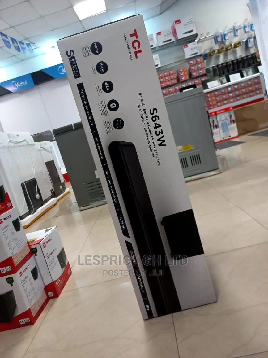 TCL 3.1ch Bluetooth 3.5 High Sound Bar