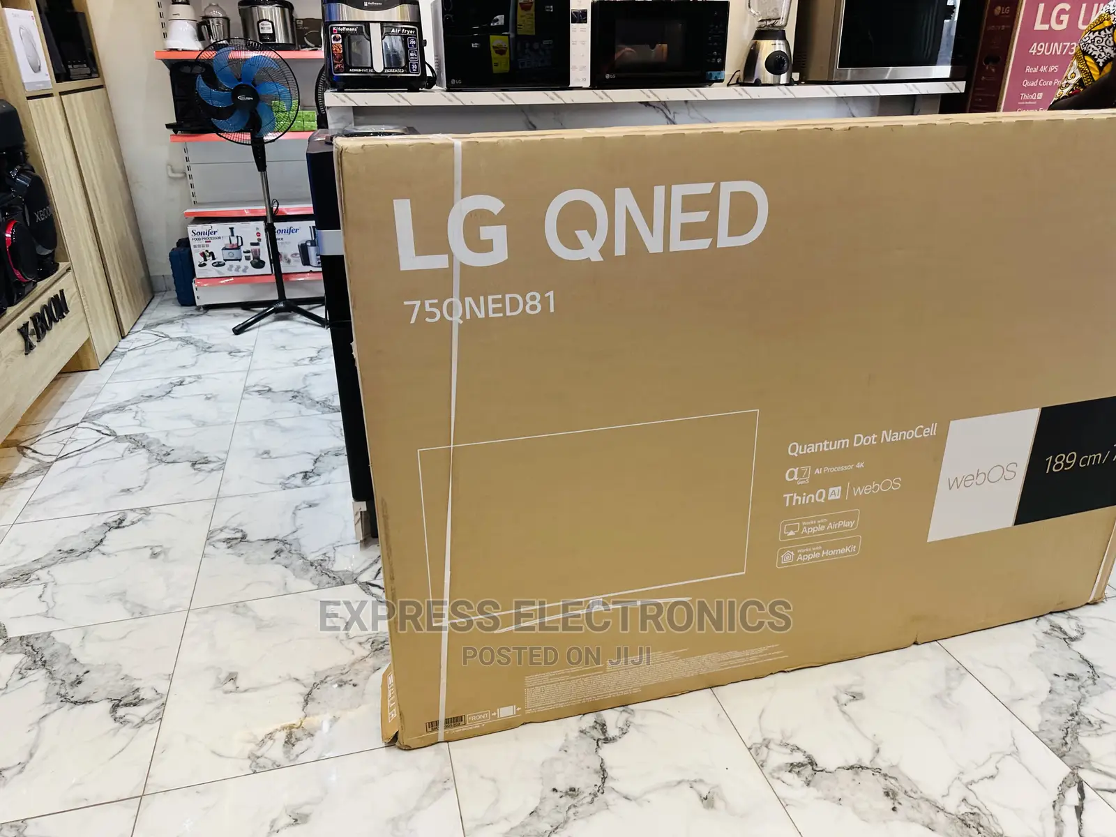 Enjoy With Bluetooth 75QNED813 UHD Smart LG