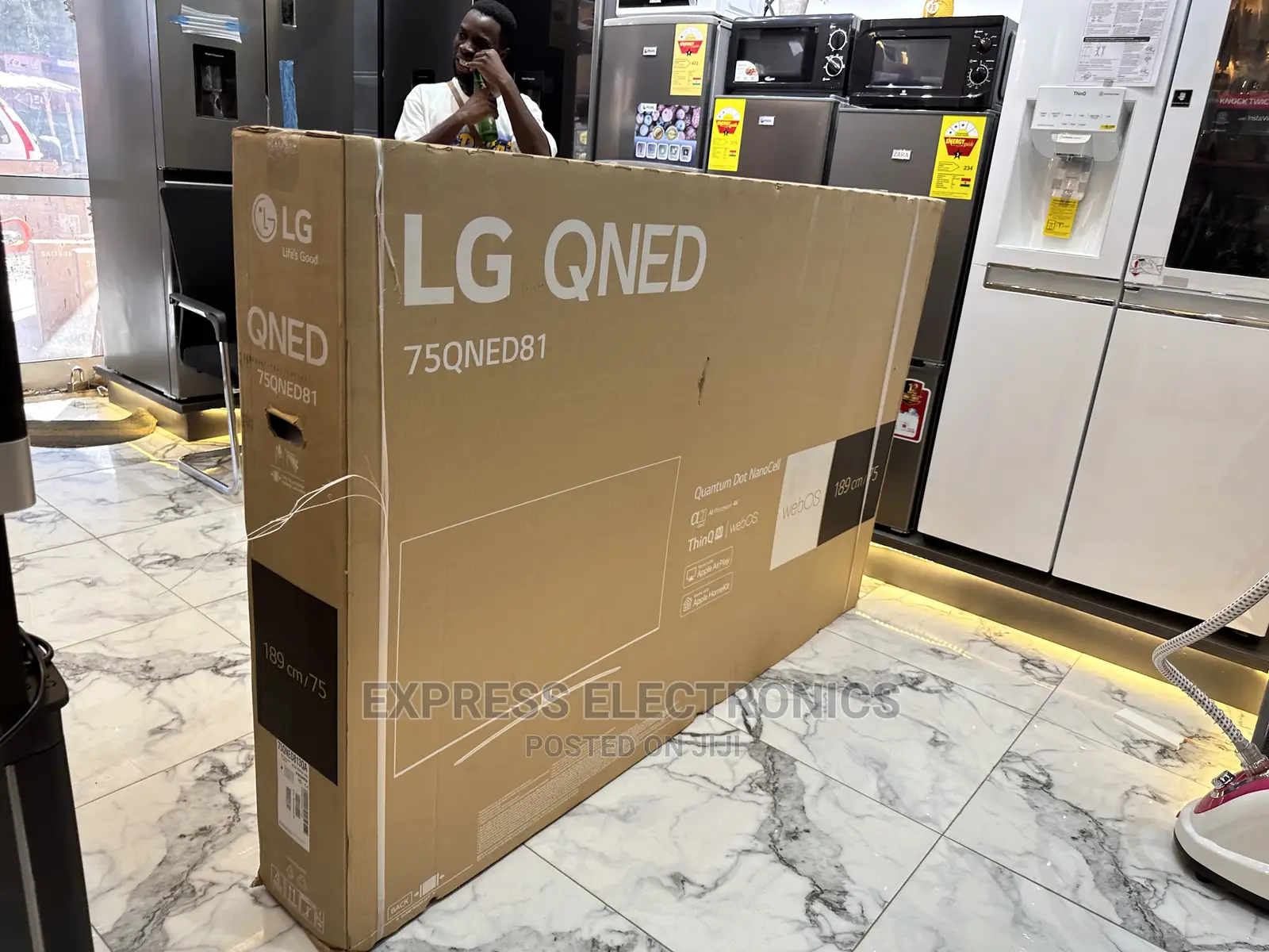 Enjoy With Bluetooth 75QNED813 UHD Smart LG