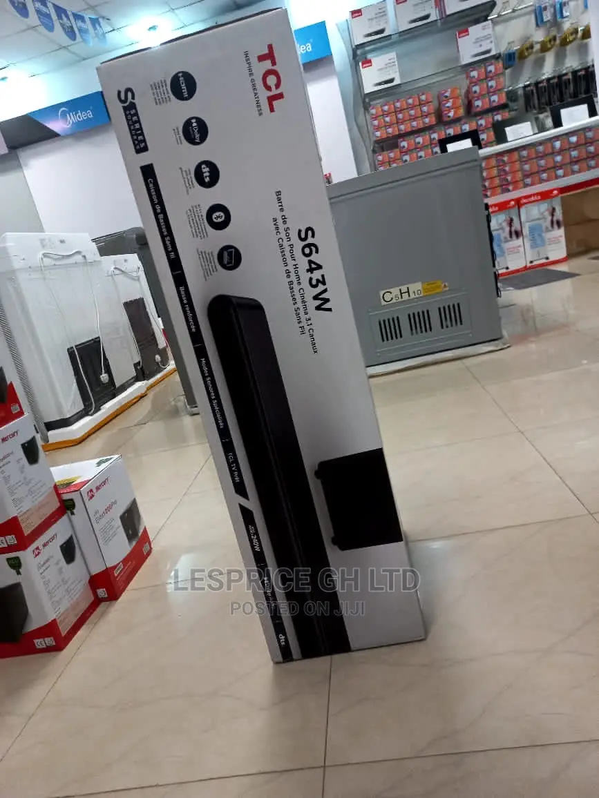 TCL Sound Bar All Power With Sub Woofer