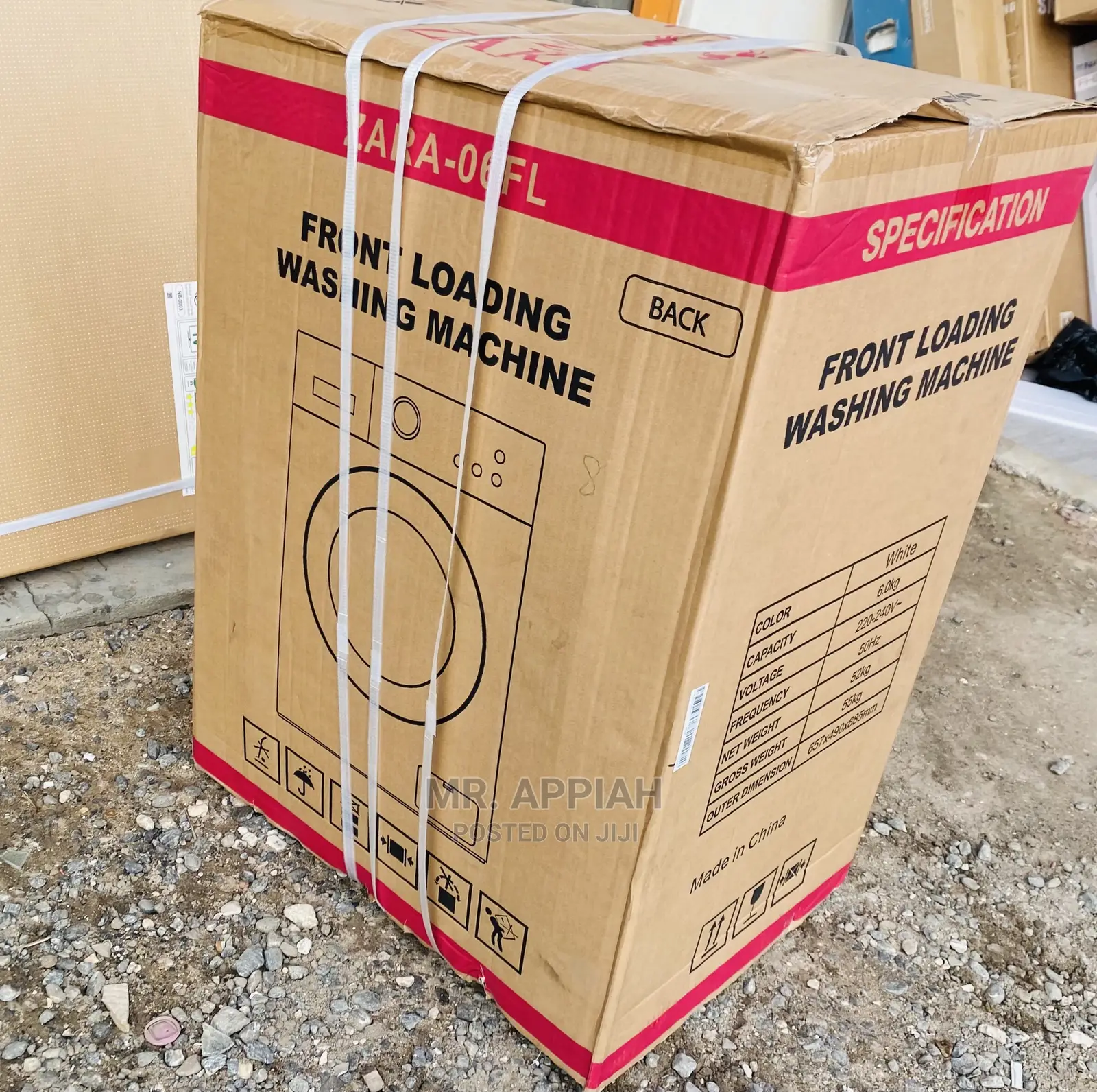 Latest Zara 6kg Wm Full Automatic Washing Machine.