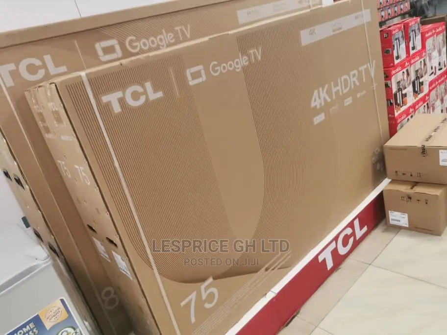 TCL 75” Android Smart-Ok Google HDRTV
