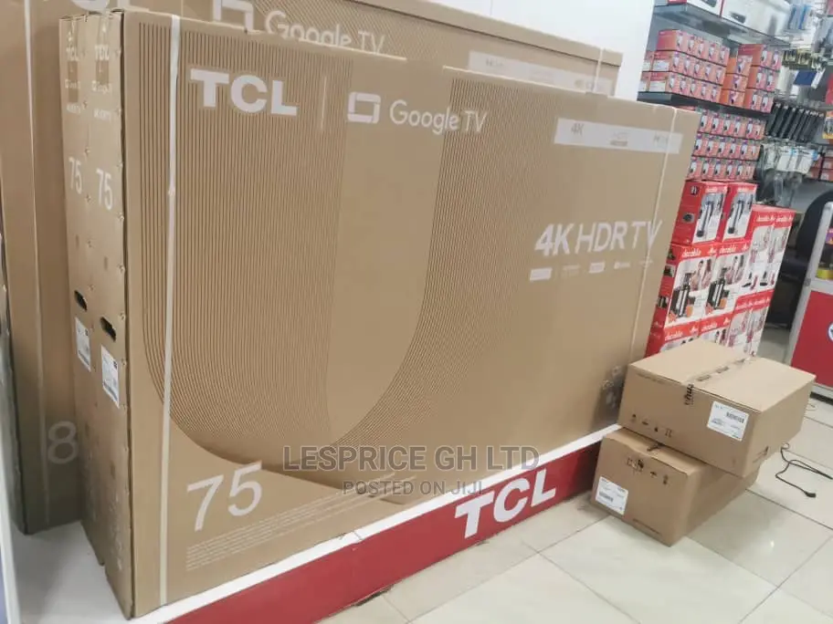 TCL 75” Android Smart HDRTV Big Screen