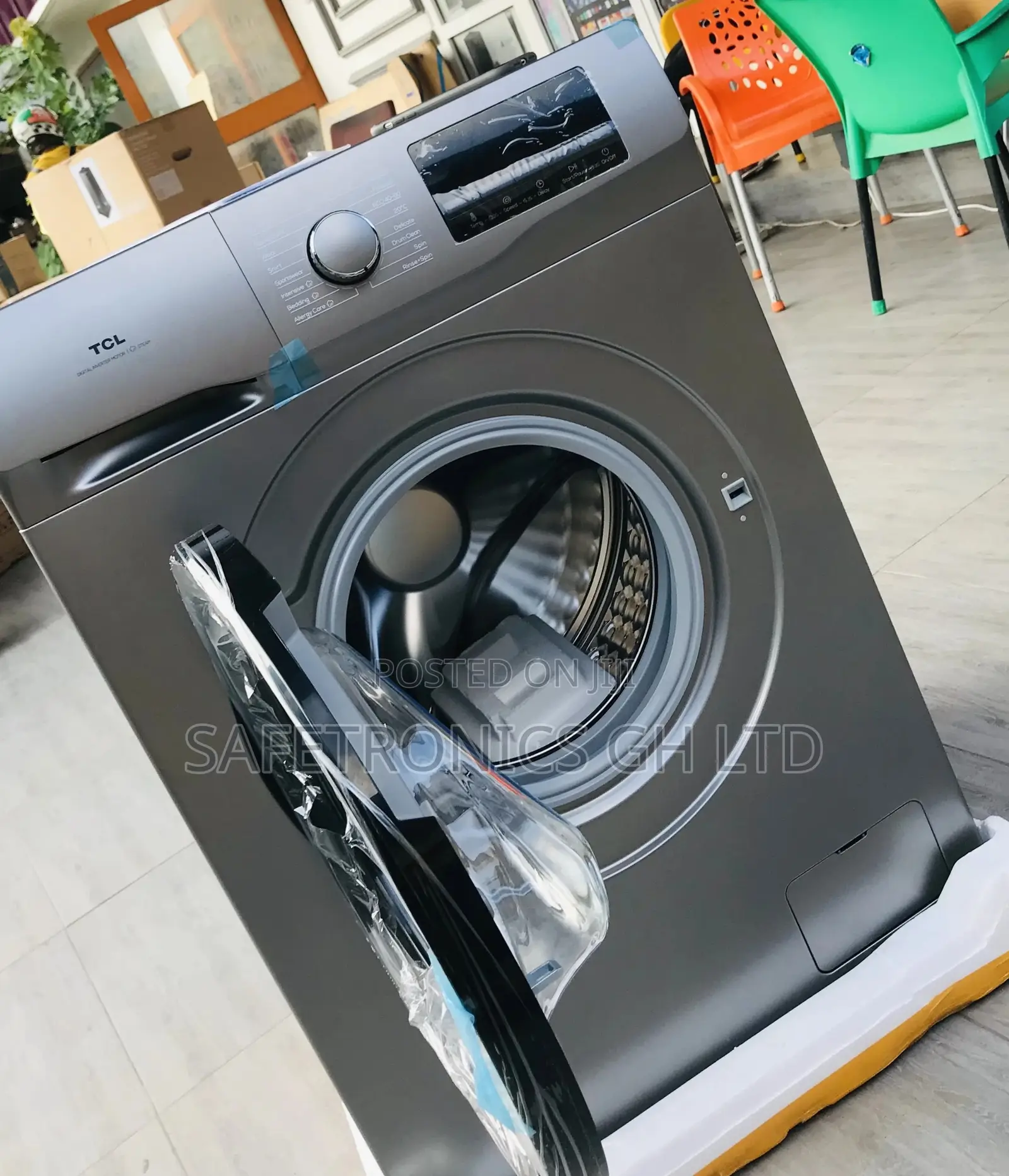 Frontload 9kg Washingmachine Fullyautomatic TCL P609fl Best