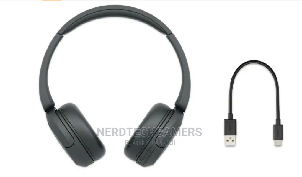 Sony WH-CH520 Wireless Headphones Bluetooth On-ear Headset W