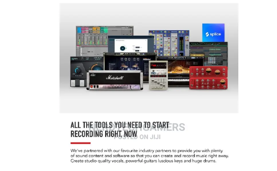 Focusrite Scarlett Solo 3rd Gen USB Audio Interface.