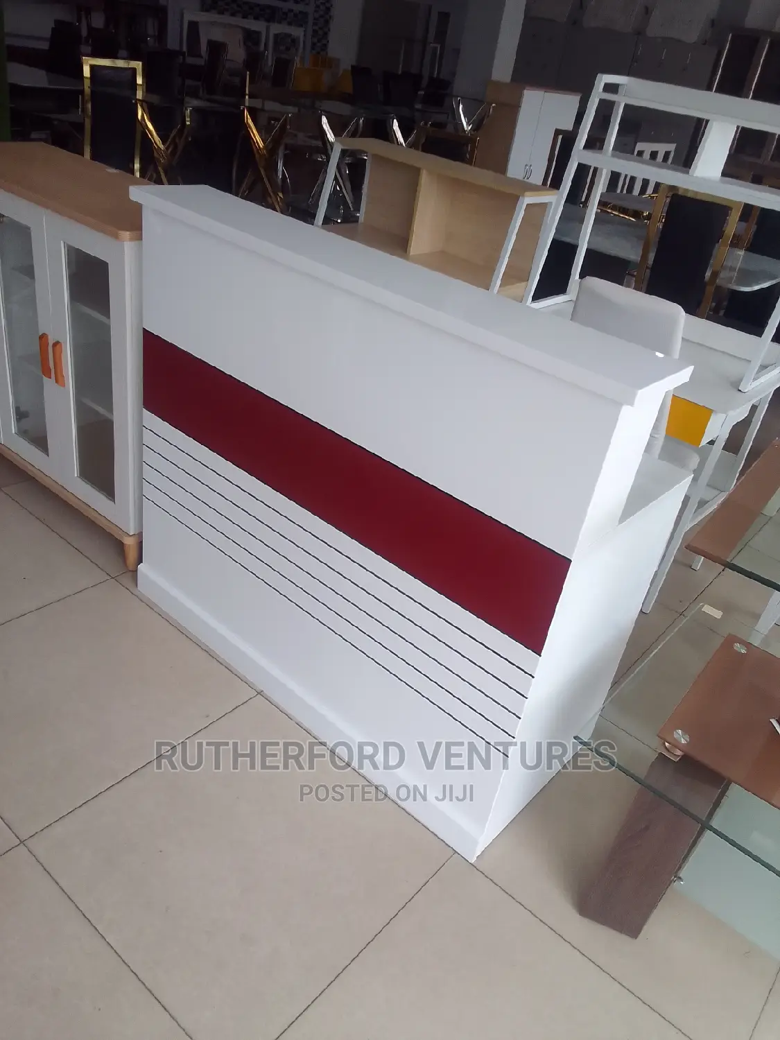 Wooden Reception Desk