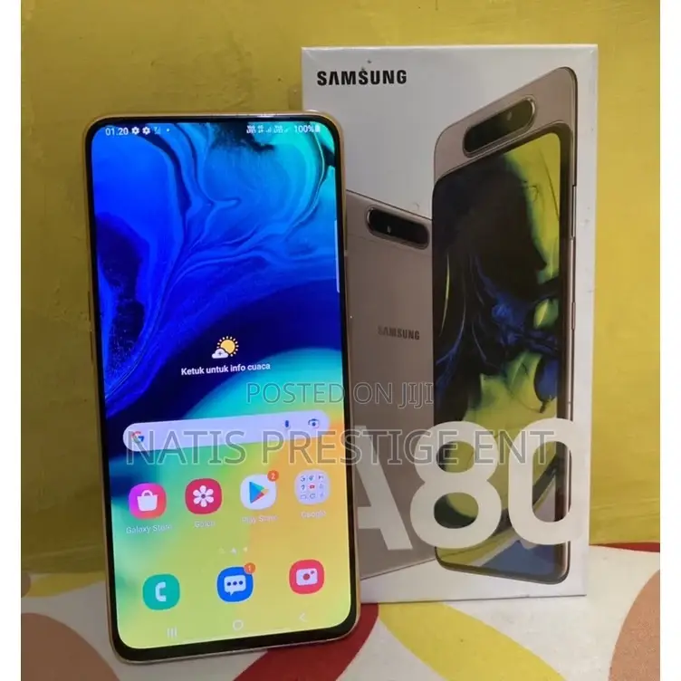 New Samsung Galaxy A80 128 GB Gold