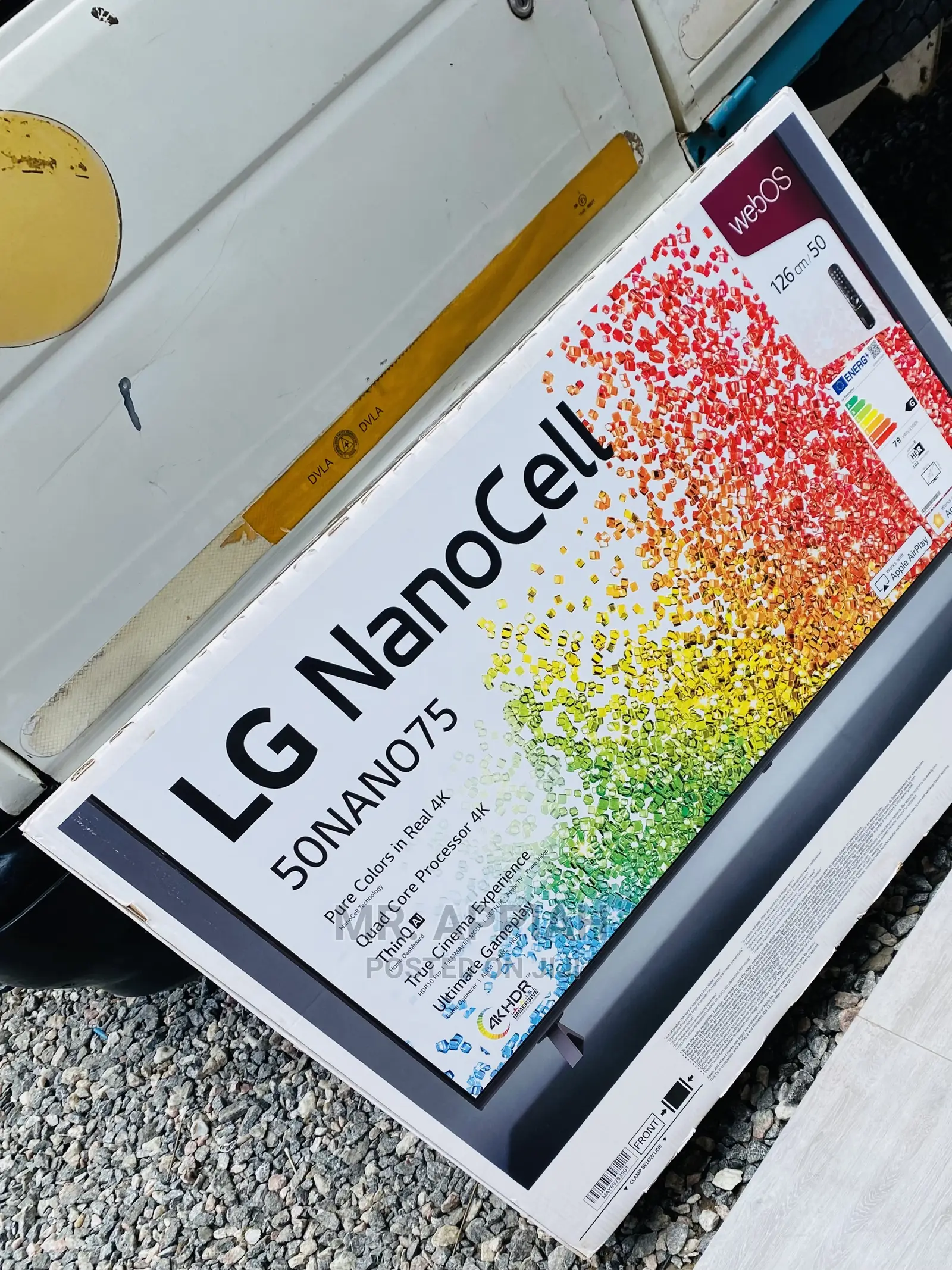 Sealed in Box LG 50 Inch 50NANO756 Nanocell Smart Tv 