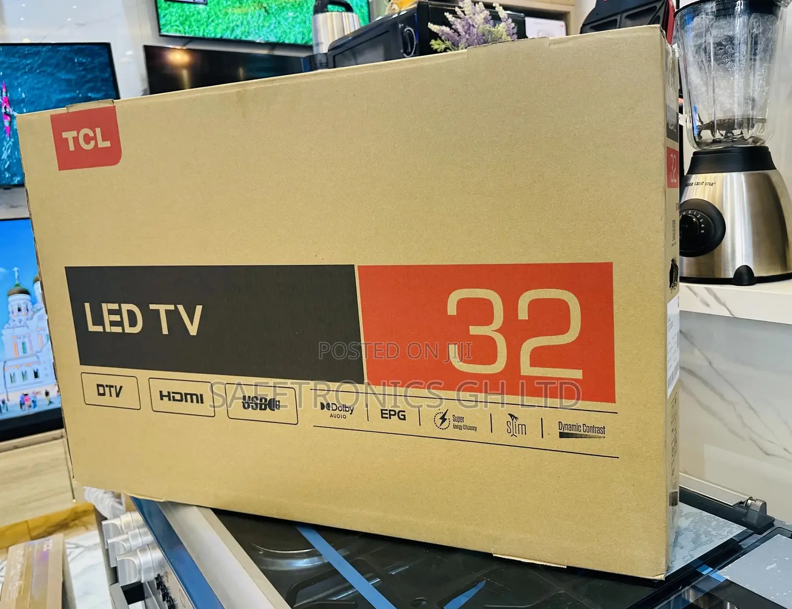 Perfect Design 32 Inches Glossy LED TCL D3200 Tv