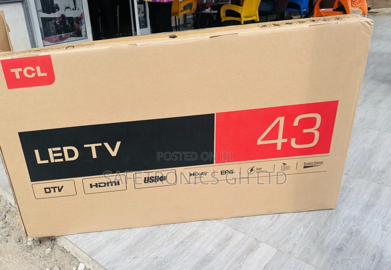 Digital 43 Inches Glossy TCL Led Reliable Tv